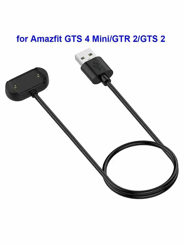 Charger for Amazfit Bip 3/ Bip 3 Pro/ GTS 4 Mini/ Bip U Pro/GTS 2/ GTR 2/ GTS2 Mini/ GTS 2e/ T-Rex Pro Charging Magnet Cable 1m